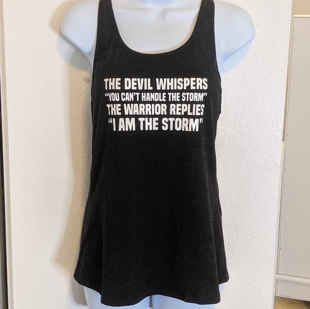 Grey CVG open-back tank